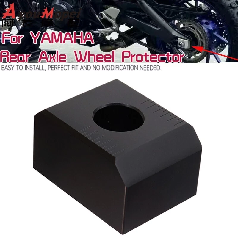 Guía tensor deslizante de rodillos de cadena de transmisión trasera para Yamaha MT-09 FZ-09 2017-2020 Foto 3 de 4