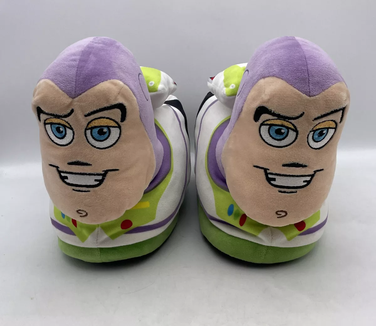 skræmmende prototype Missionær Disney Happy Feet Toy Story Buzz Lightyear Slippers Size Small | eBay