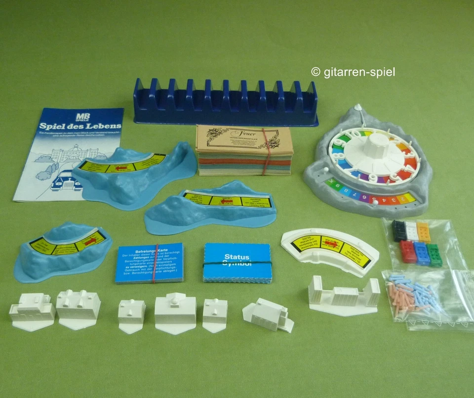 Spiel des Lebens - Komplett Top! - von MB Spiele ©1984 ab 8 Jahren - Bild 3 von 4