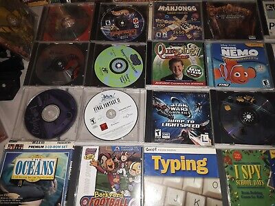 LOT OF 39 rare PC CD-ROM Video games world of warcraft,everquest+++MORE  ☆162F