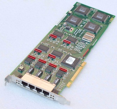 ADAPTEC QUAD NETZWERKKARTE ANA-6944ATX 10100MBIT 1682706-00 4-PORT 10/100 #E10