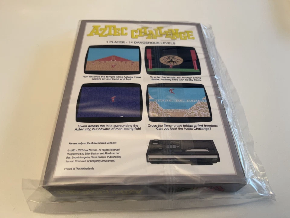 AZTEC CHALLENGE CBS COLECO VISION NEU/NEW - Bild 3 von 4