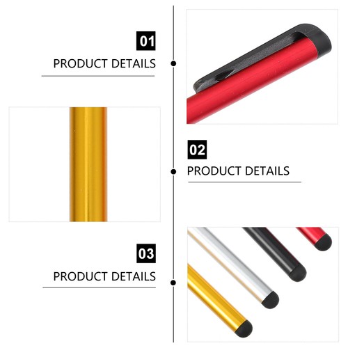 20 PCS Stylus Pens Tablet Accessory Set Phone Pencil Touch Screen Cell - Zdjęcie 9 z 12