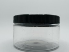 4oz Low Profile Clear Jars with Lid 70mm