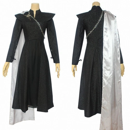 Game of Thrones Season 7 Daenerys Targaryen Mother of Dragons Costume Cosplay - Picture 7 of 12