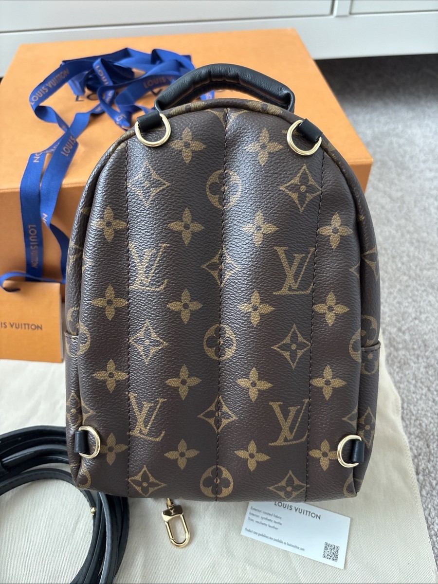 Louis Vuitton Palm Springs Backpack Mini Brown Canvas for  display picture 1