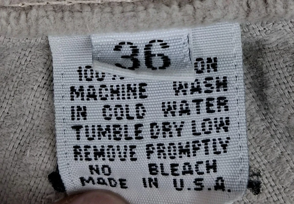 Pantalones Cortos De Pana De Colección Troy Lee Designs Para Hombres 35 Calce Hecho en EE. UU. Patinador de Surf RARO Foto 4 de 4