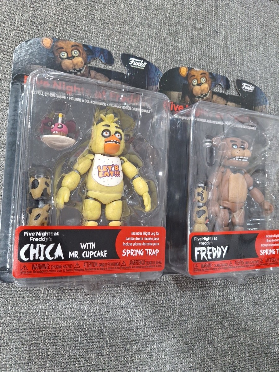 FIVE NIGHTS AT FREDDYS FNAF ACTION FIGURES 2021 CHICA WITH MR