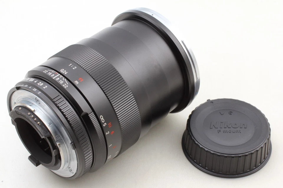 Lente Nikon F JAPÓN "Excelente Como Nueva con Caja" Carl Zeiss Makro Planar 50 mm f/2 T* ZF.2 Foto 3 de 4