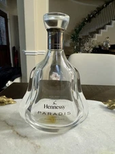 Hennessy Paradis Rare Cognac Crystal Decanter **Empty Bottle** without box