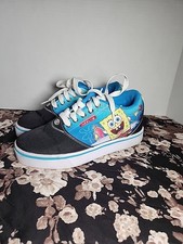 Heelys Pro 20 Prints Spongebob Black Multi Kids Athletic Sneaker Shoe Size Y3