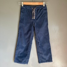 MINI BODEN Boys 6Y Blue Corduroy Trousers Pants Cottagecore Gorpcore Cotton