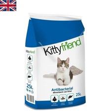 Sanicat 18kg Antibacterial Non-Clumping Cat Litter - Unscented for Fresh Homes 2.25 per kilo