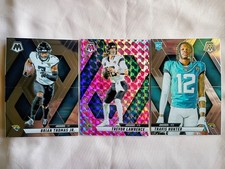 2025 Panini Mosaic Trevor Lawrence #183 Pink Camo Prizm Jacksonville Jags Trio