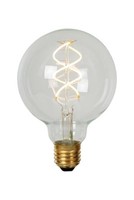 GlüHfadenlampe Lucide G95 E27 1X4,9W 2700K Ø 9,5 Cm Transparent Led