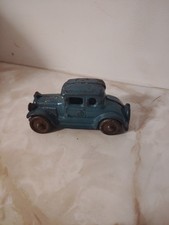ANTIQUE~1930’s~HUBLEY/ARCADE~CAST IRON TOY CAR (5 Window Coupe)MADE IN USA