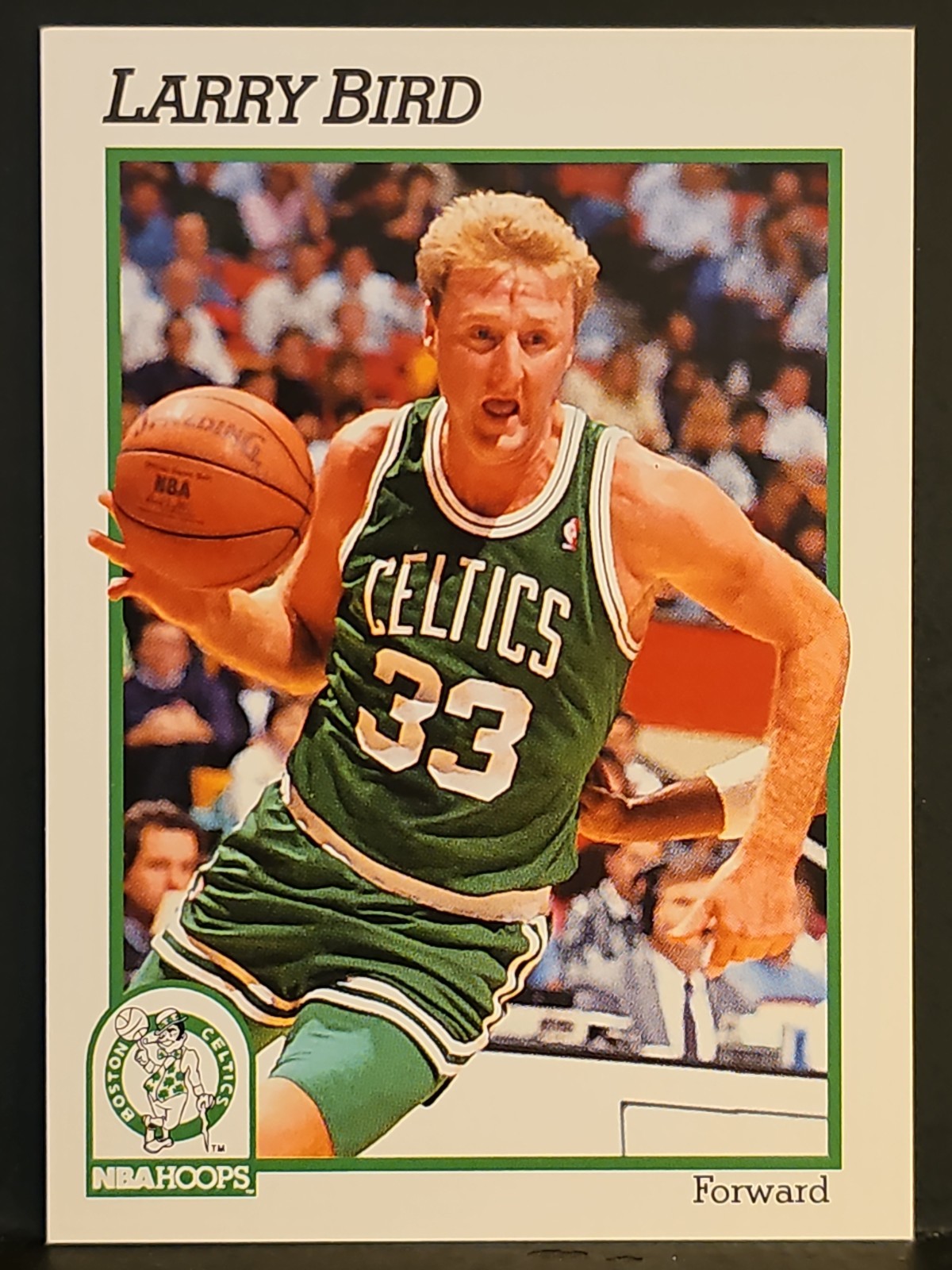 Larry Bird #9 Basketball Cards 1991 Hoops trading card — raw and PSA graded price guide