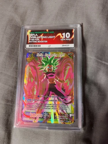 Dragon Ball Super Card Game Kefla, Everlasting Light Mythic Booster P-185 Ace 10