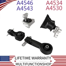 4Pcs Engine Motor&Transmission Mount for Honda Civic 06-10 L4 1.8L Sedan. Coupe