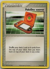 PokeDex (HANDY909) 96/112 Uncommon EX FireRed & LeafGreen LP Pokemon Card