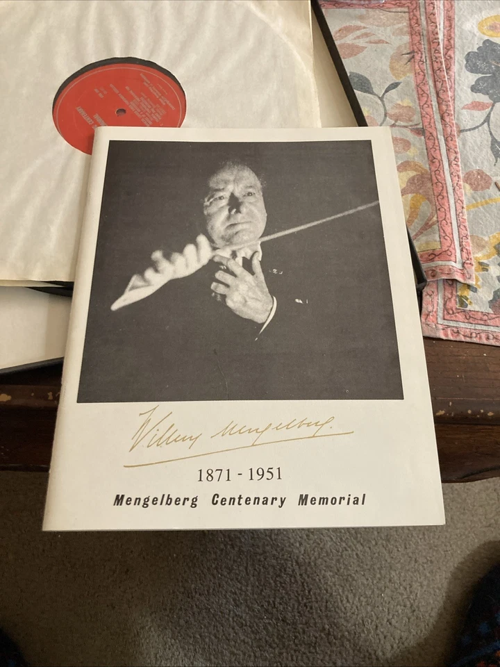 Mengelberg Centenary Memorial, Historical Recordings, 1938-40, MRF-74, 3 LP, VG+ - Image 2 of 4