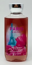 NEW BATH BODY WORKS PARIS AMOUR SHOWER GEL BODY WASH SHEA VITAMIN E 10 OZ HTF