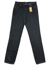 A.P.C. Jean Baggy Denim Jeans Men’s 31 (31x33.5) Faux Noir Black Macau New NWT