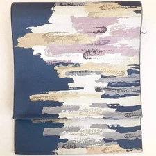 5673# Japanese Vintage Nagoya Obi Belt Kimono Fabric Silk Traditional