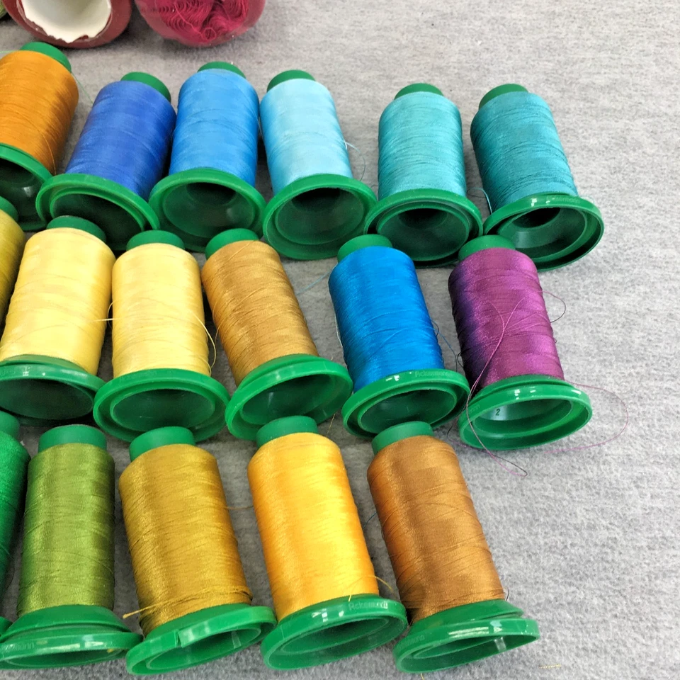 Isacord Embroidery Thread 100% Polyester 1000m Made in Germany Mixed Lot of 48 - Image 2 of 4