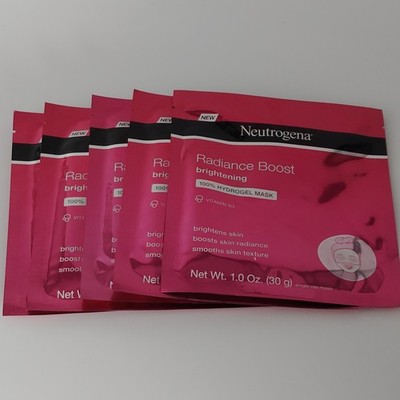 Neutrogena Radiance Boost Brightening Mask - Discontinued - LOT   Of 5