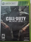 Activision Call of Duty Black Ops Xbox 360 Shooter NTSC-U/C M 2010 Manual