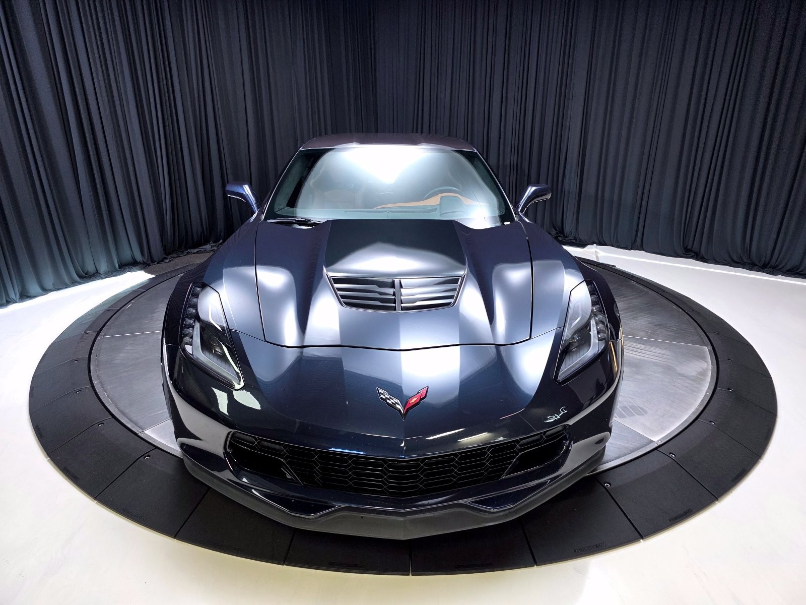 2015 Blue Metallic Chevrolet Corvette   | C7 Corvette Photo 9