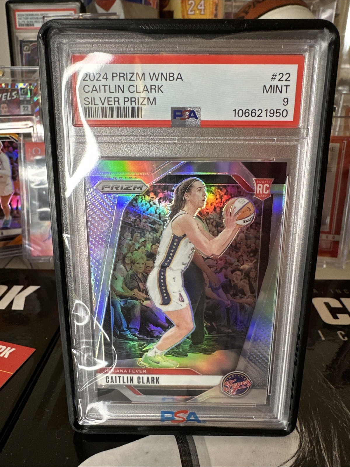 2024 Panini Prizm Silver WNBA Caitlin Clark #22 (RC) Rookie Indiana Fever