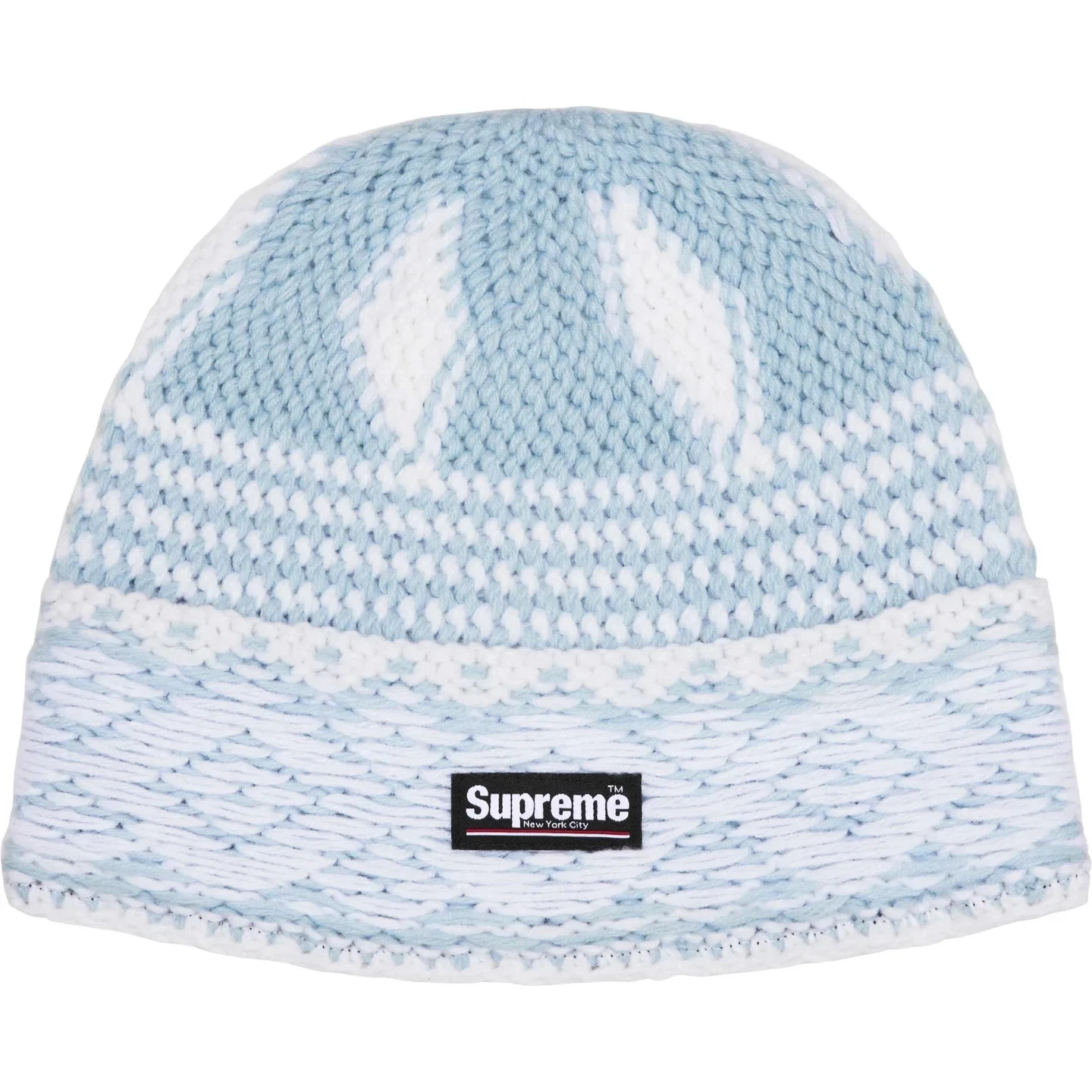 Supreme Diamond Beanie Light Blue
Opens in a new window or tab