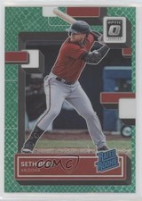2022 Panini Donruss Optic Rated Rookie Green Dragon Prizm 61/99 Seth Beer nd3