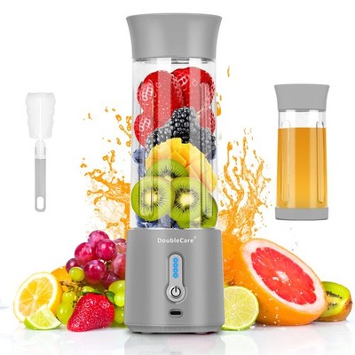 Portable Electric Juicer Blender Cup Mini for Shakes & Smoothies 380ml USB Recha