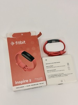 Fitbit Inspire 2 Fitness Tracker Heart Rate Pink FB418 Open box New