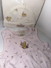 Classic Disney Winnie The Pooh Vintage Romper With Feet. Embroidered 3mo Y2K