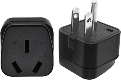 (2 Pack) US AU Plug Adapter,Australian Plug Adapter from USA, USA Standard 3