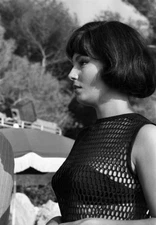 Rosanna Schiaffino in the film Arrivederci Baby! on the French Riv- Old Photo 4