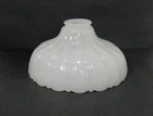 Industrial Sheffield Clam Broth Glass Light Lamp 8 ½” Shade 2 ¼” Fitter Pendant