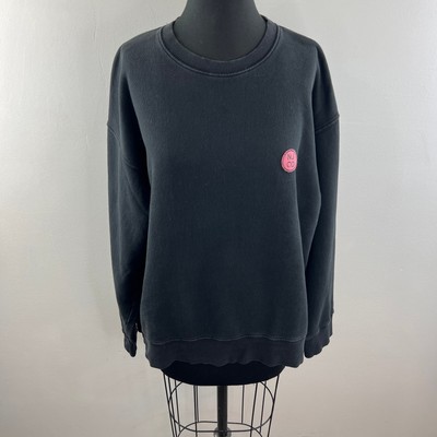 NUDIE JEANS CO Black Cotton Lukas NJCO Pink Circle Pullover Sweatshirt Sz  XL | eBay