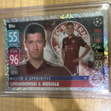 Topps Match Attax Trading Card Game Rookie #461 Jamal Musiala FC Bayern München. rookie card picture