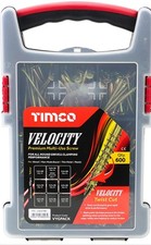 Timco Grab Pack Multi Sized Trade Wood Screws with Rust Resistant