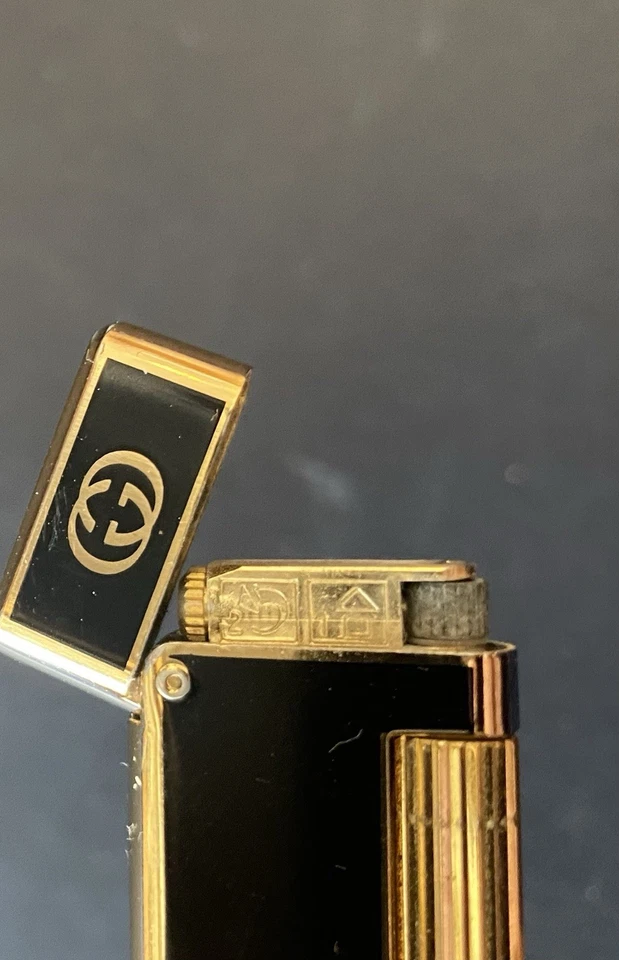 Encendedor Gucci - Dorado - Original Vintage - Raro Coleccionable - Brilla Foto 4 de 4