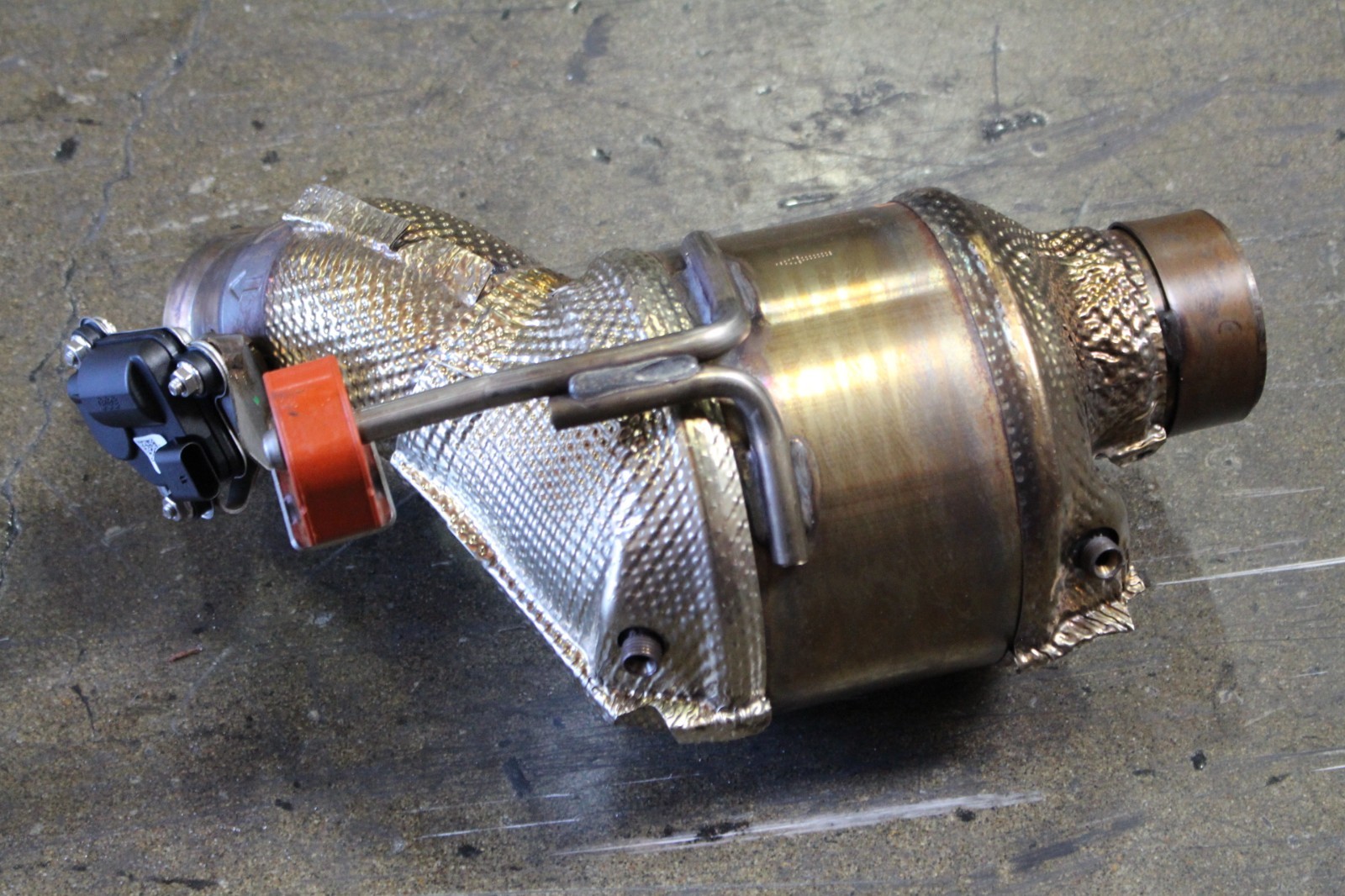 Ferrari 296 GTB Rear Left Muffler P/N 876361