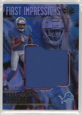 2018 Panini Illusions First Impressions Memorabilia /499 Kerryon Johnson 06xp