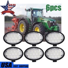 6pcs For John Deere Tractors 7630 7720 7730 7820 7830 7920 7930 Led Work Lights