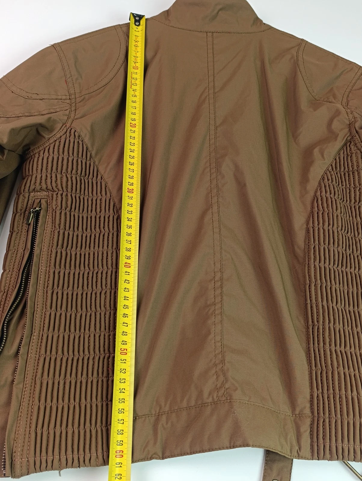 BELSTAFF Tourmaster Trophy Jacket Brown Nylon Biker Motorcycle Men Sz IT 50 M L image 16