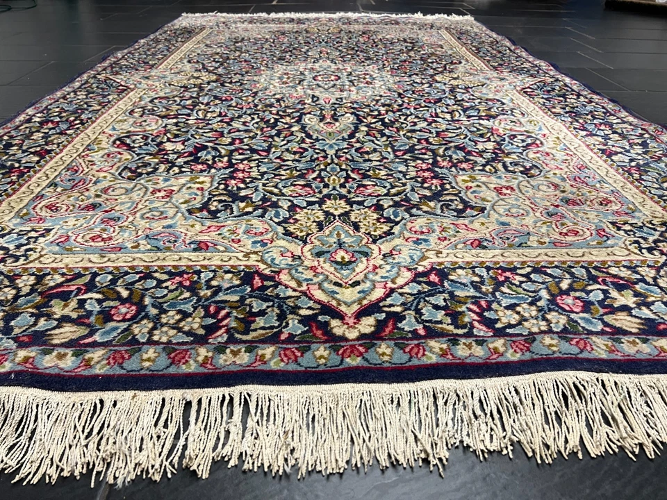 Handgeknüpfter Orientteppich Kirman Kerman 250x156 cm rug carpet - Bild 2 von 4